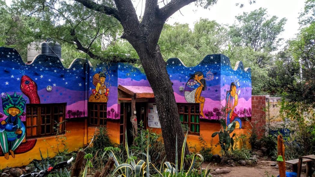Giramundo Hostel y Posada Eco-Cultural San Marcos Sierras Exterior foto